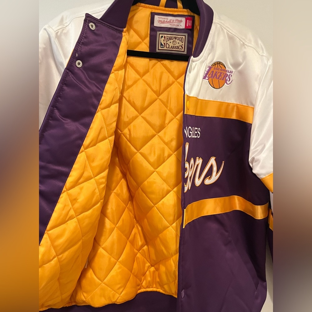 Vintage Lakers Mitchell & Ness Bomber